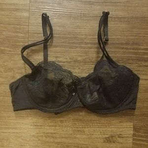 Victoria's Secret Unlined Demi Lace Bra 36B